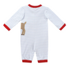 Reindeer Stripe Boy Romper-3m