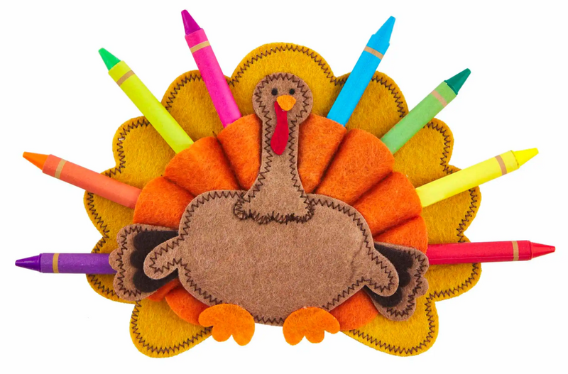 Turkey Crayon Holder