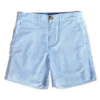 Sea Island Seersucker - Sweetgrass Shorts Size 14