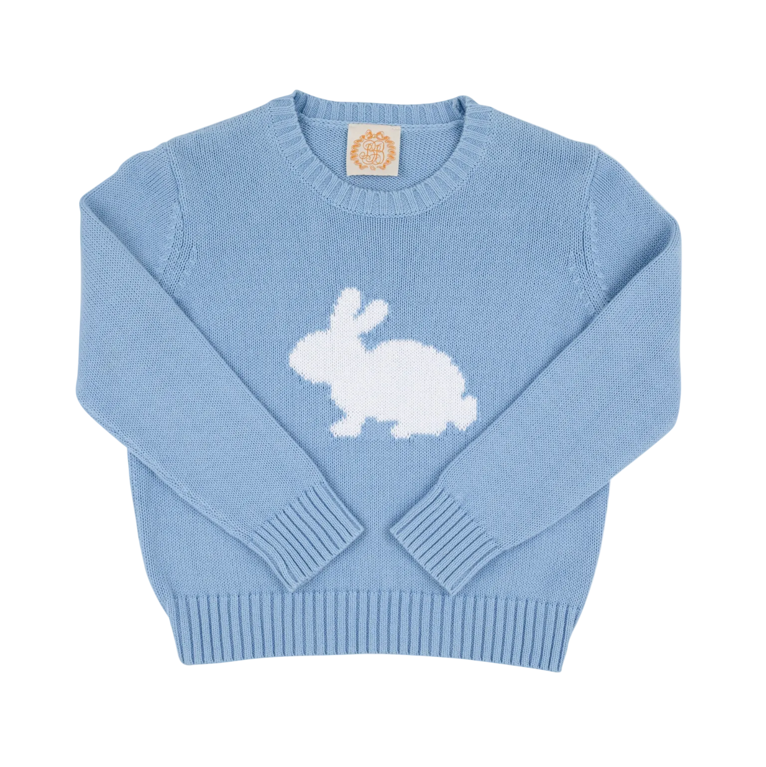 Seaton Sweater Intarsia Sarasota Sky Bunny