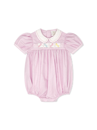 Ruth Ribbon Bubble-Baby Pink Minigingham