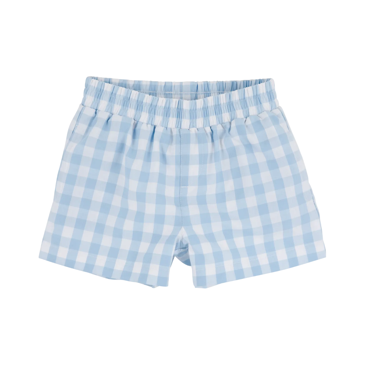 Sheffield Shorts Barrington Blue Check Worth Ave White