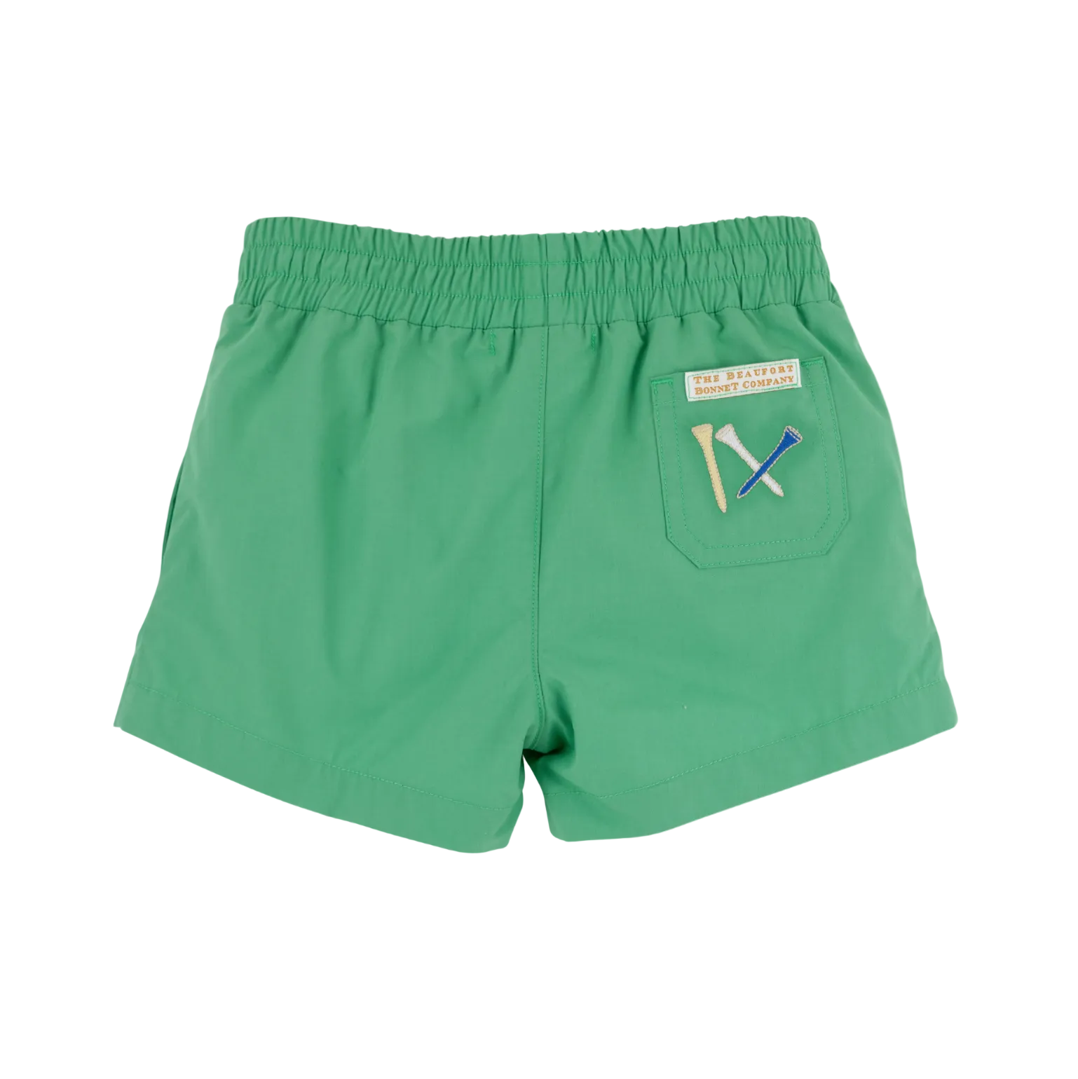 Sheffield Shorts Broadcloth Gibson Island Green Golf Flag and Tees