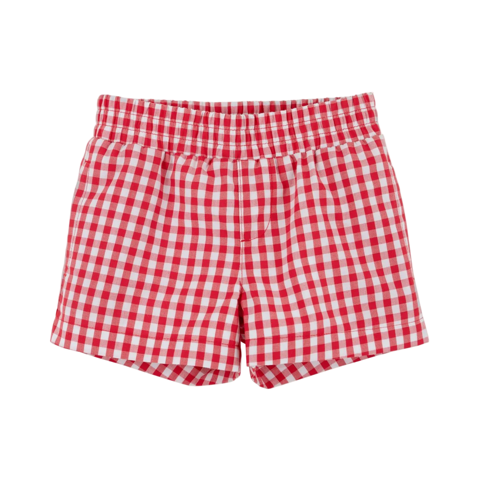 Sheffield Shorts Richmond Red Gingham Belhaven Blue