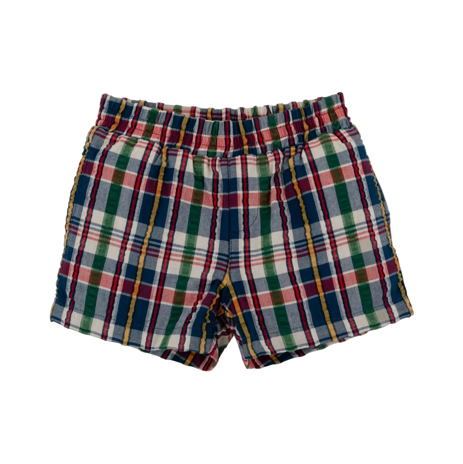 Sheffield Shorts Seersucker Gramercy Park Plaid Seersucker Nantucket Navy