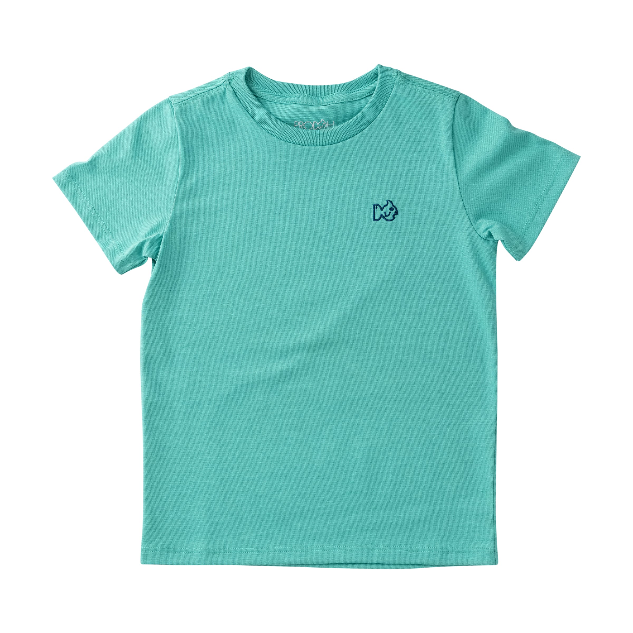 Short Sleeve Cotton T-Shirt - Marine Green