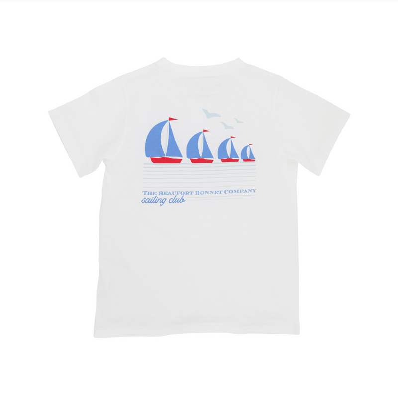 Worth Avenue White/Sailing Club Sir Proper's T-Shirt