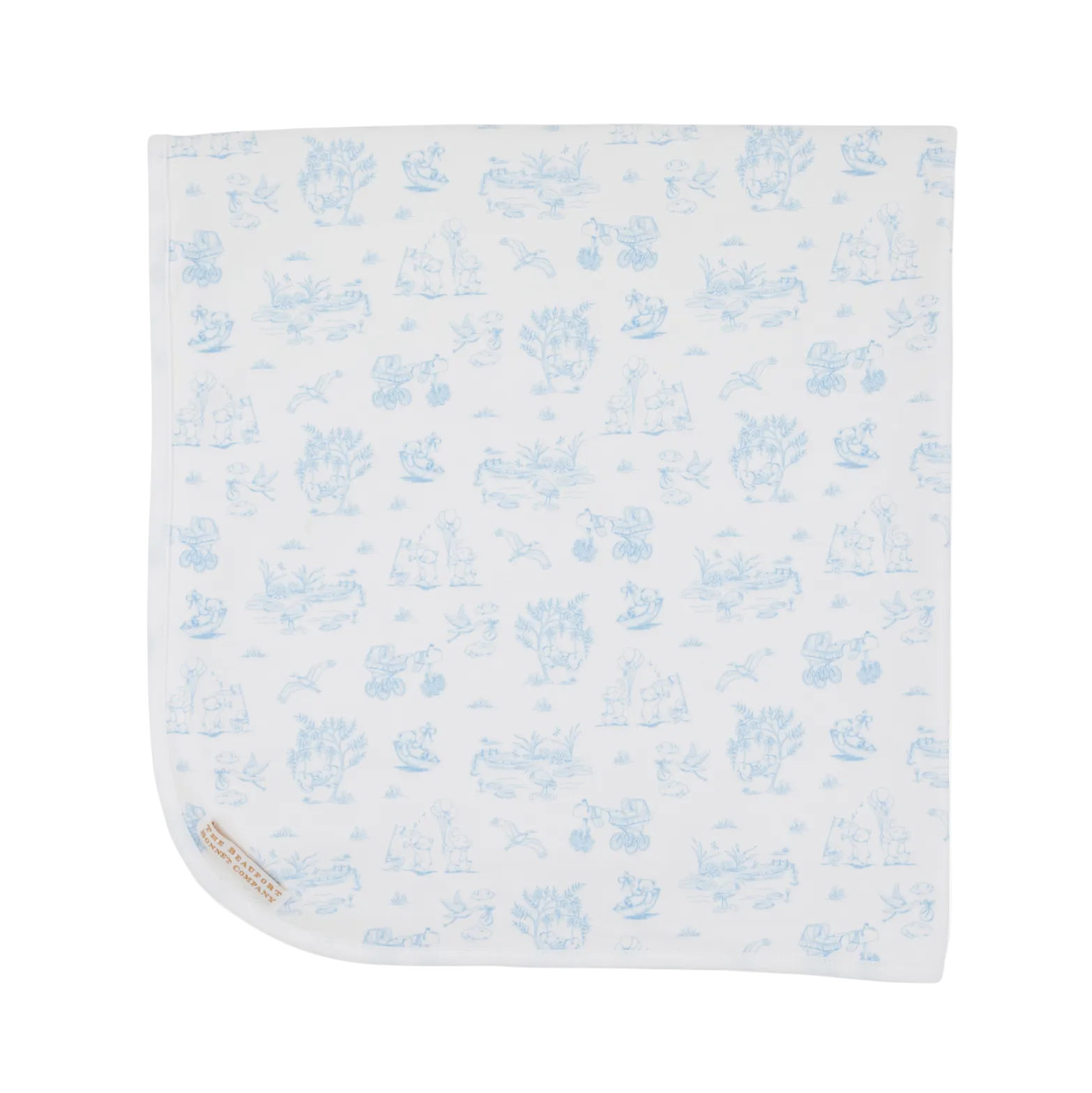 Sir Propers Sweet Arrival (Beale Street Blue) Buggy Blanket