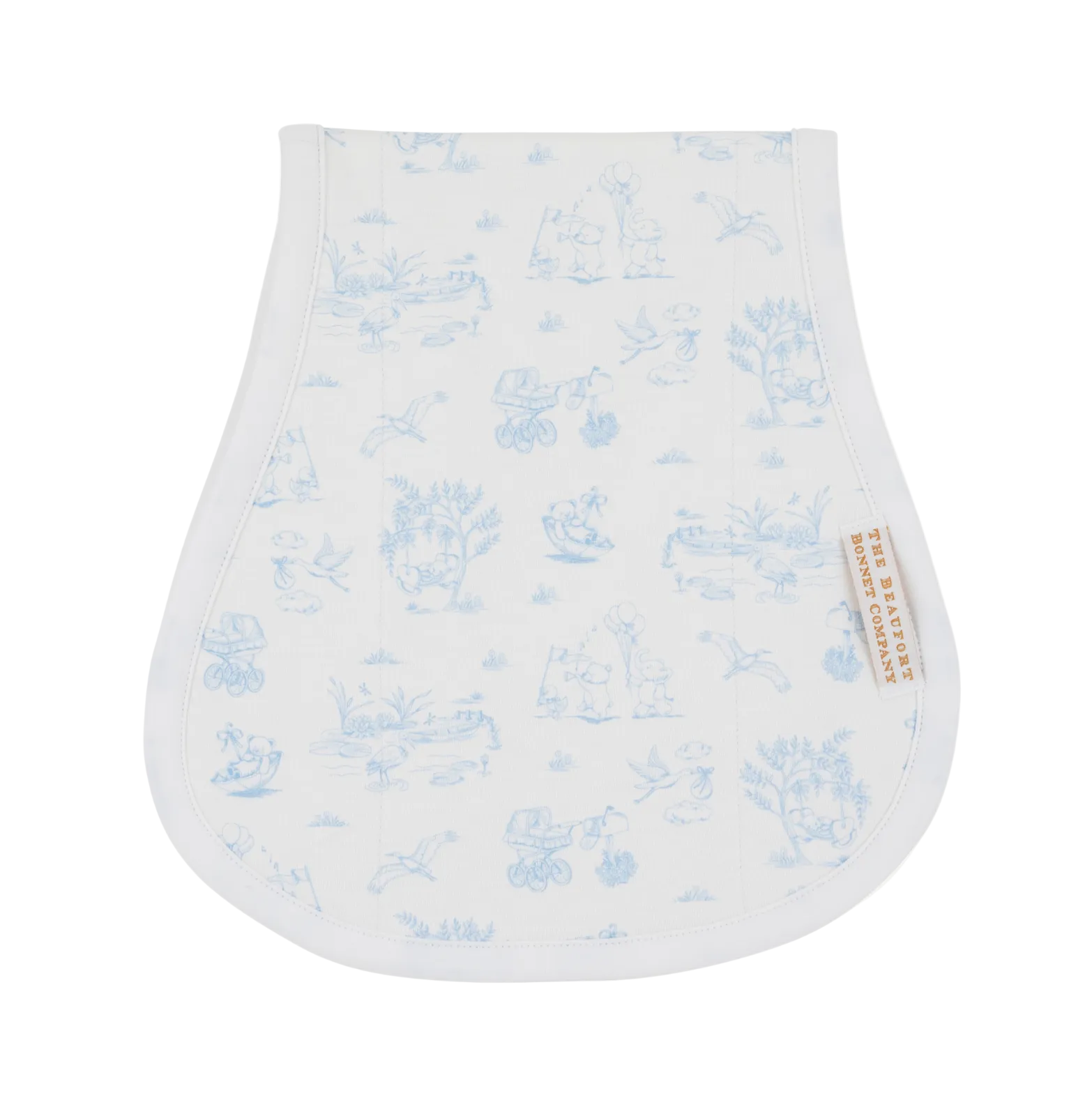 Sir Propers Sweet Arrival (Beale Street Blue) Oopsie Daisy Burp Cloth