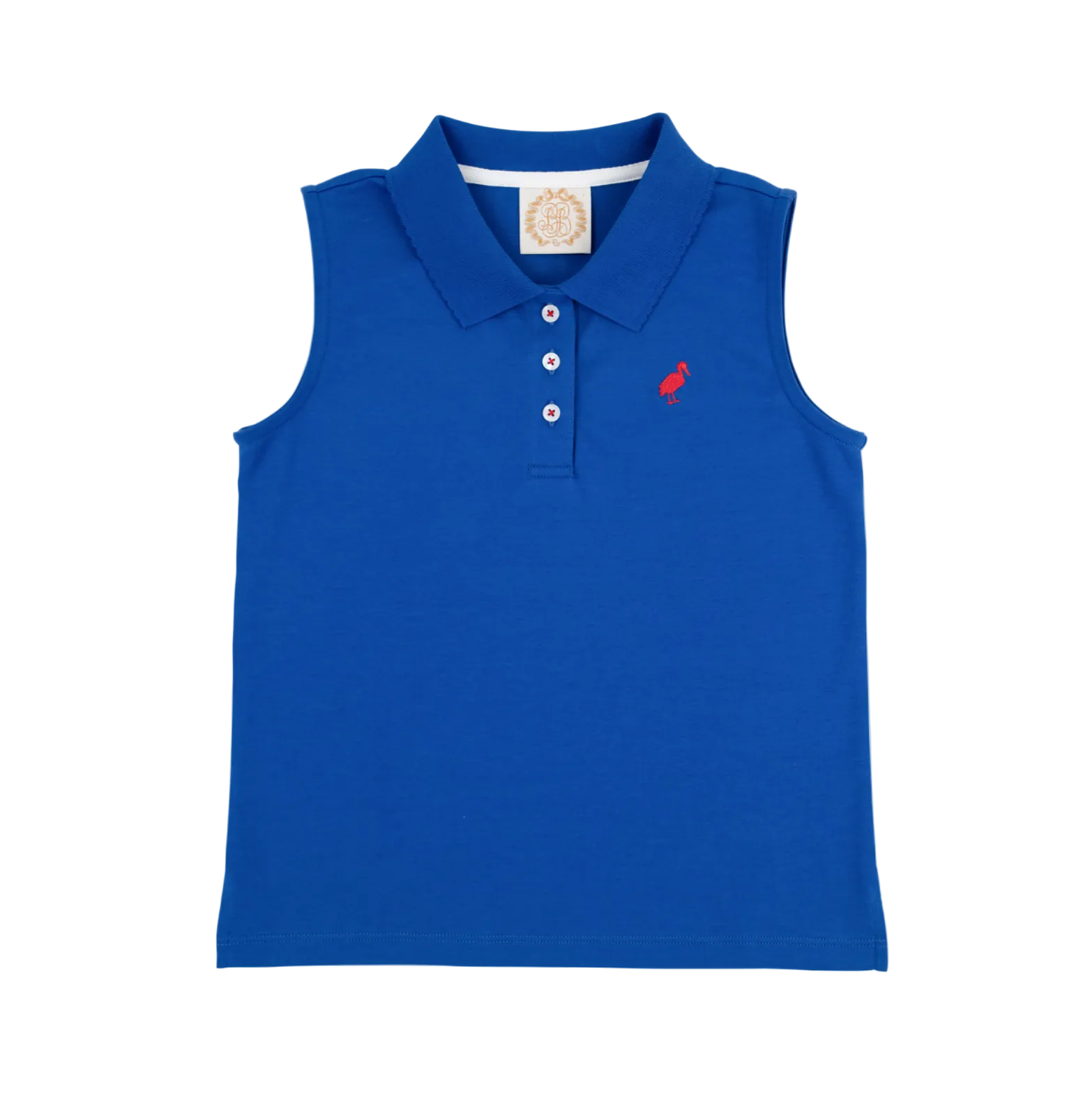 Sleeveless Anna Price Polo Rockefeller Royal/Richmond Red
