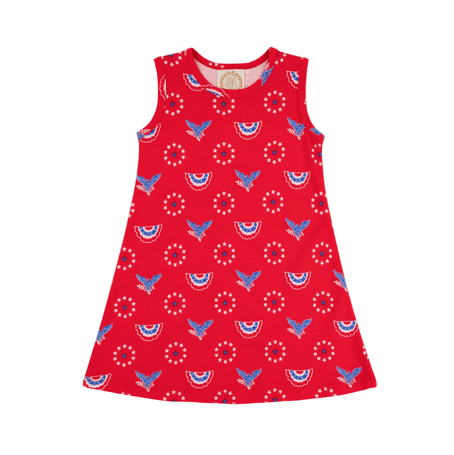 Sleeveless Polly Play Dress Star Spangled Swag