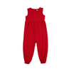 Sleeveless Rebecca Romper Richmond Red Palmetto Pearl