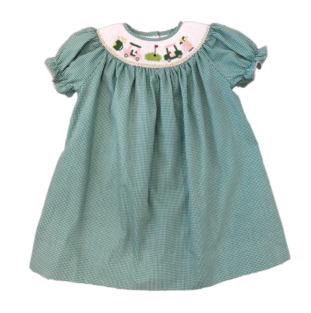 Golf Smocked Bishop Dress