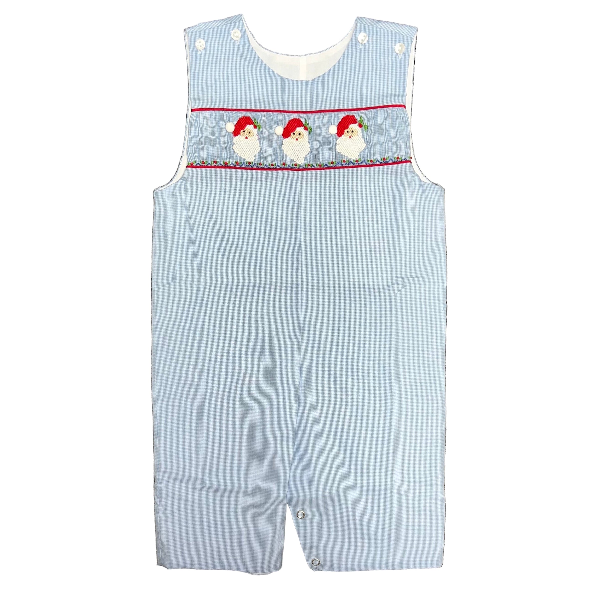 Smocked Santa Claus Longall