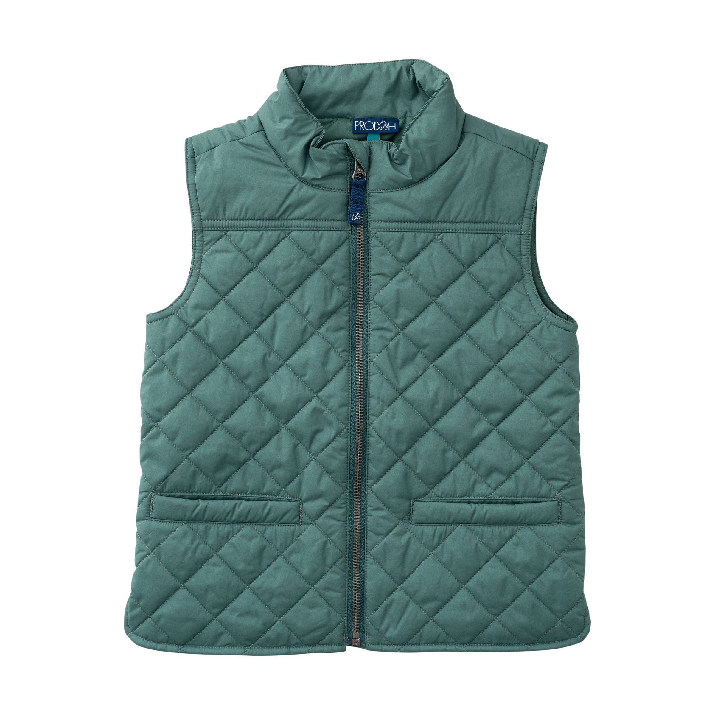 PRE-ORDER Kid's Pro Quilted Vest - Smoke Pine