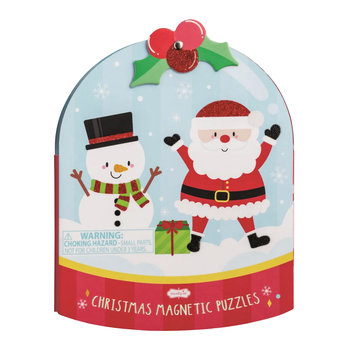 Snow Globe Magnetic Puzzle Book