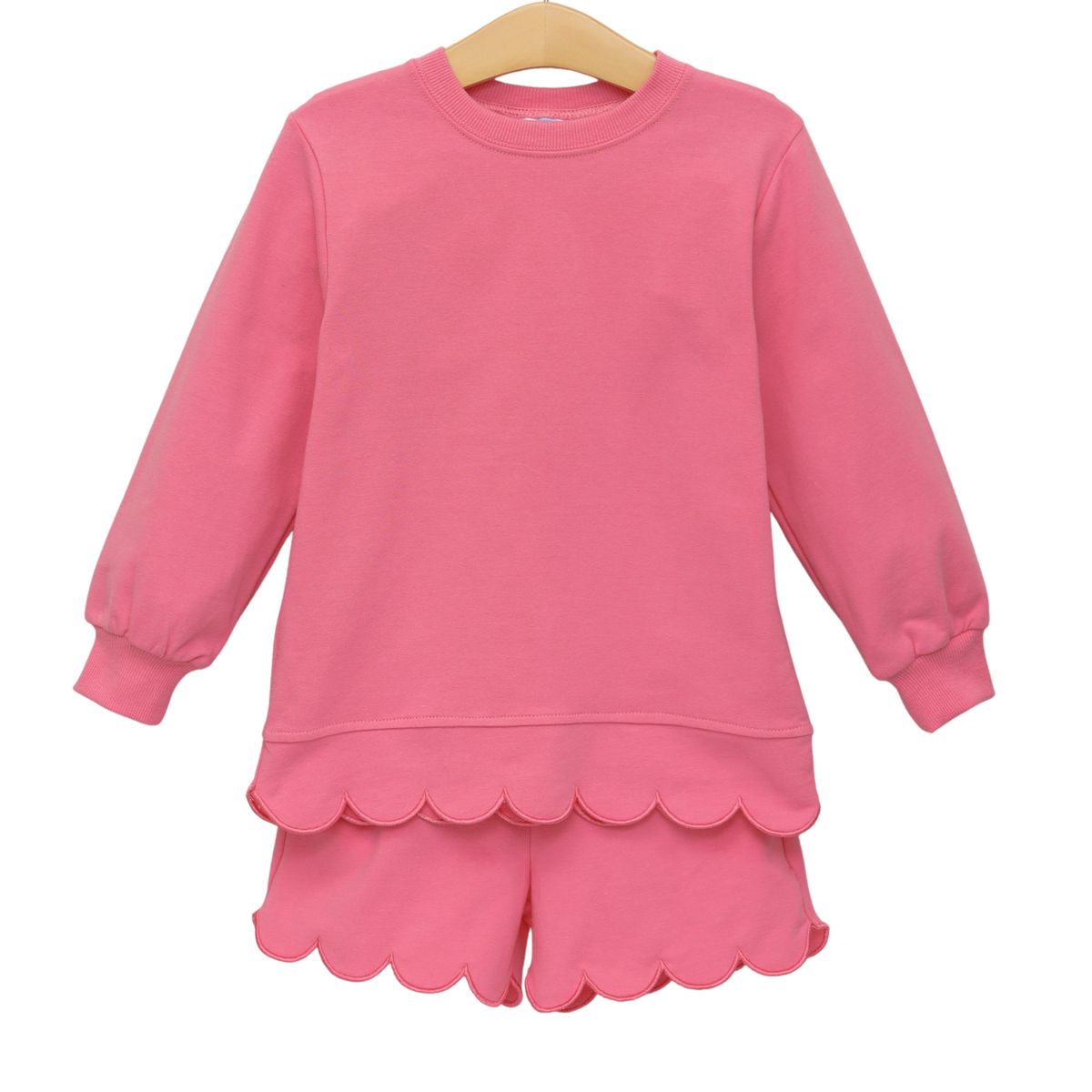 Sophia Scallop Set- Pink