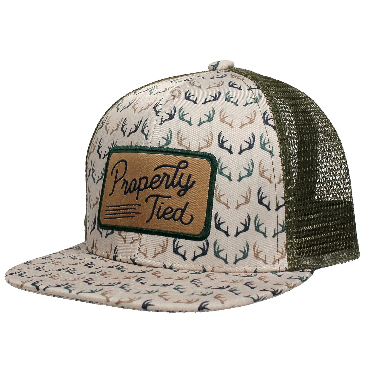 Sportsman Trucker Hat Antlers