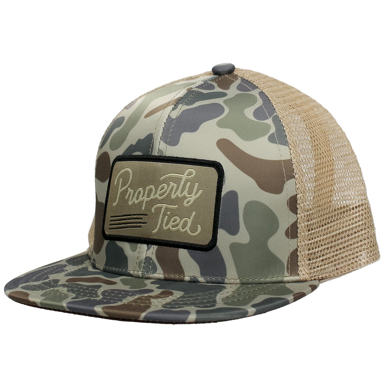 Sportsman Trucker Hat Vintage Camo