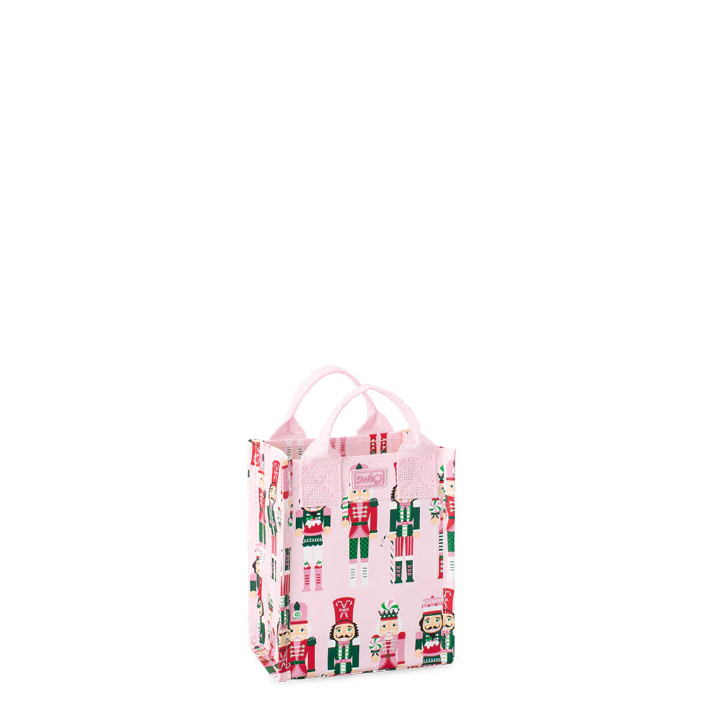 Sugar Plum Soldiers Mini Reusable Gift Bag