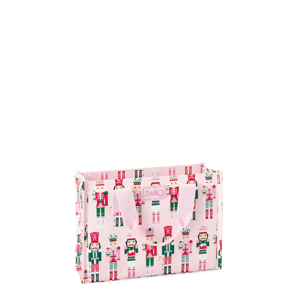 Sugar Plum Soldiers Small Reusable Gift Bag