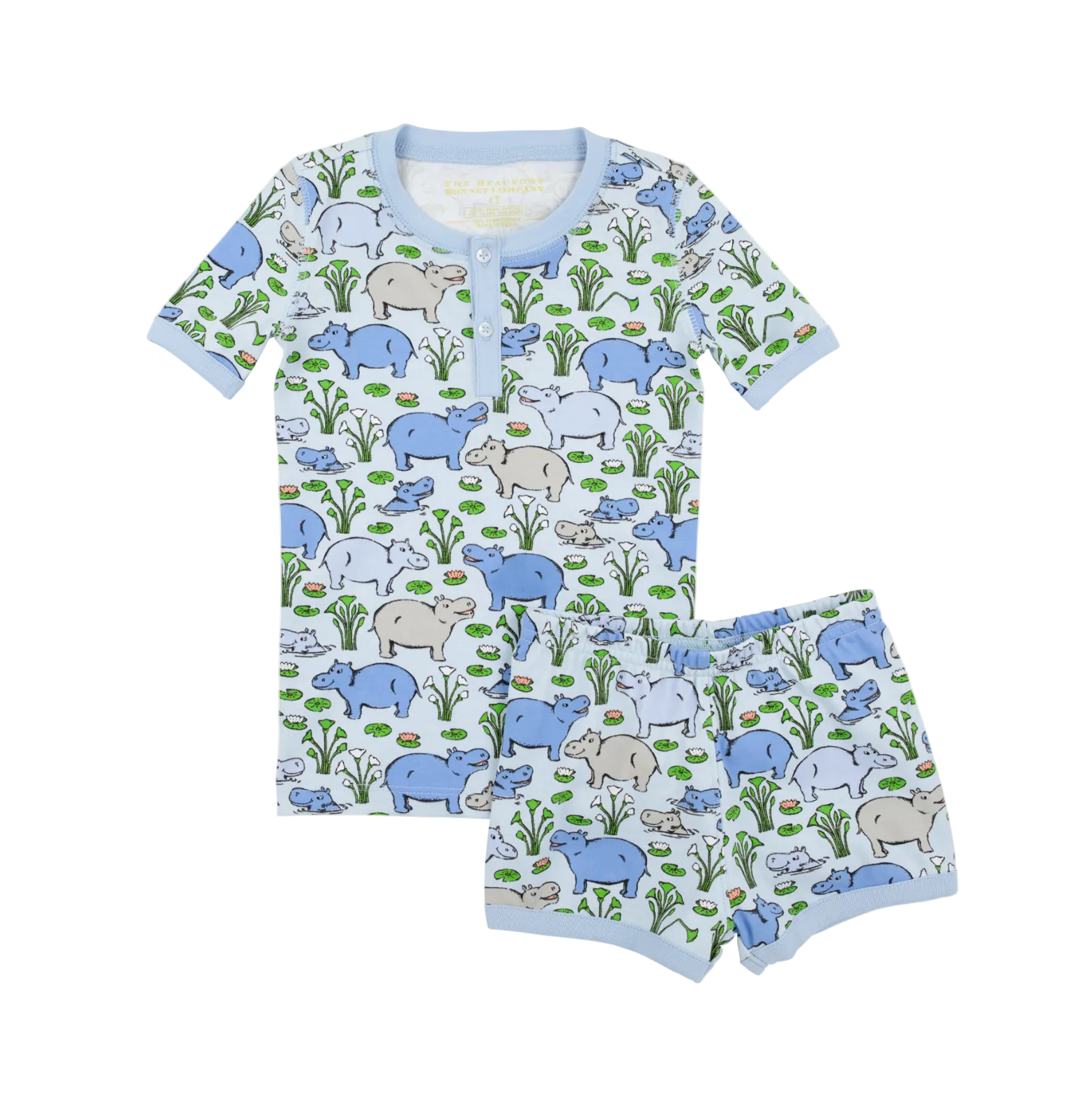 Sutton's Short Set Bal Harbour Hippo (Beale Street Blue)/Beale Street Blue