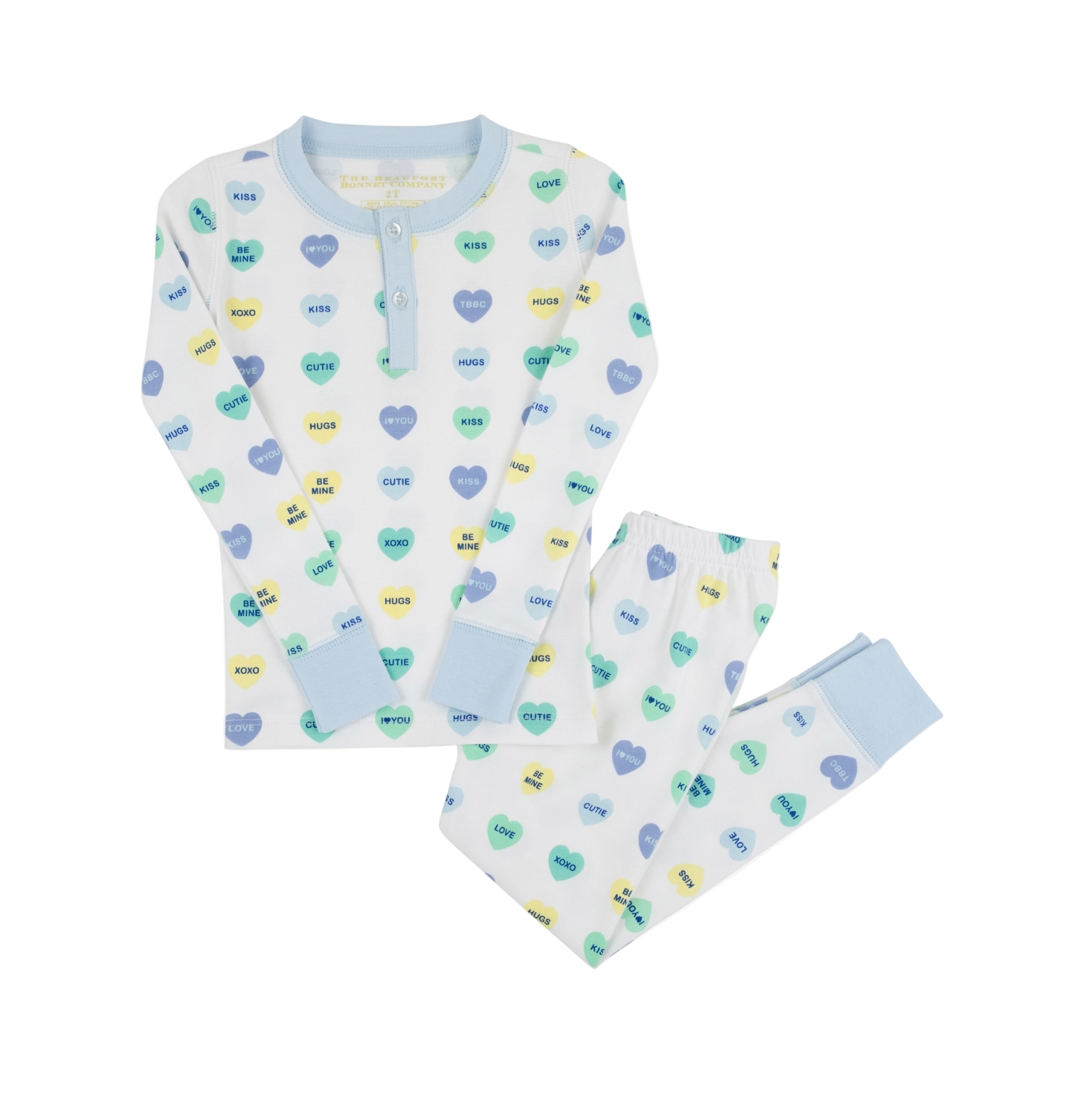 Sutton's Sweet Dream Set We Heart You (Buckhead Blue) Buckhead Blue