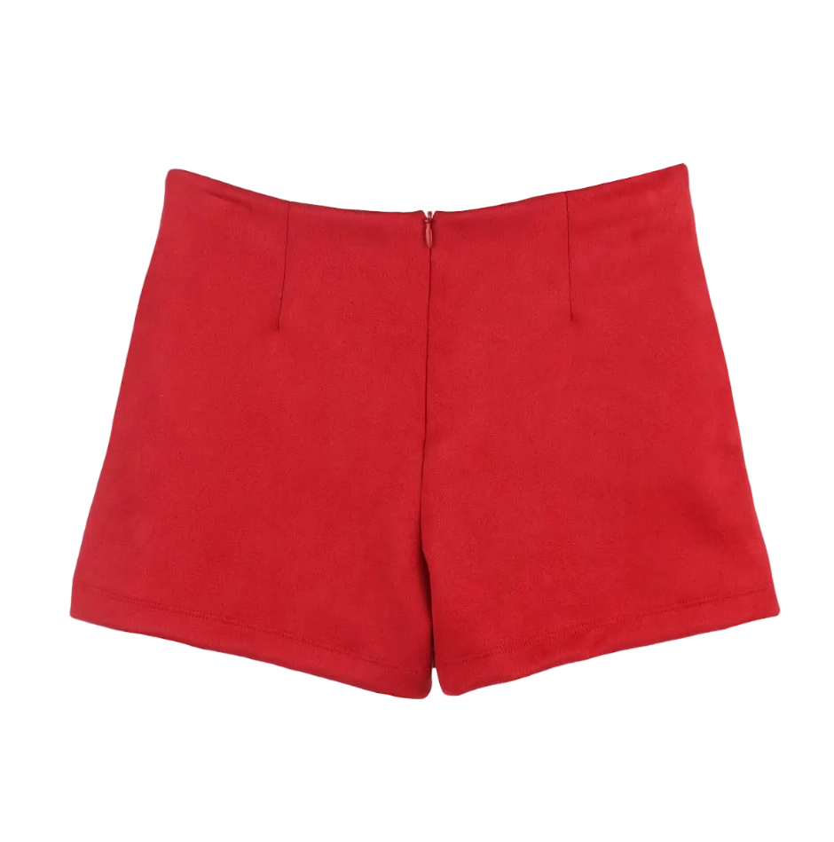 The Avery Skort- Red