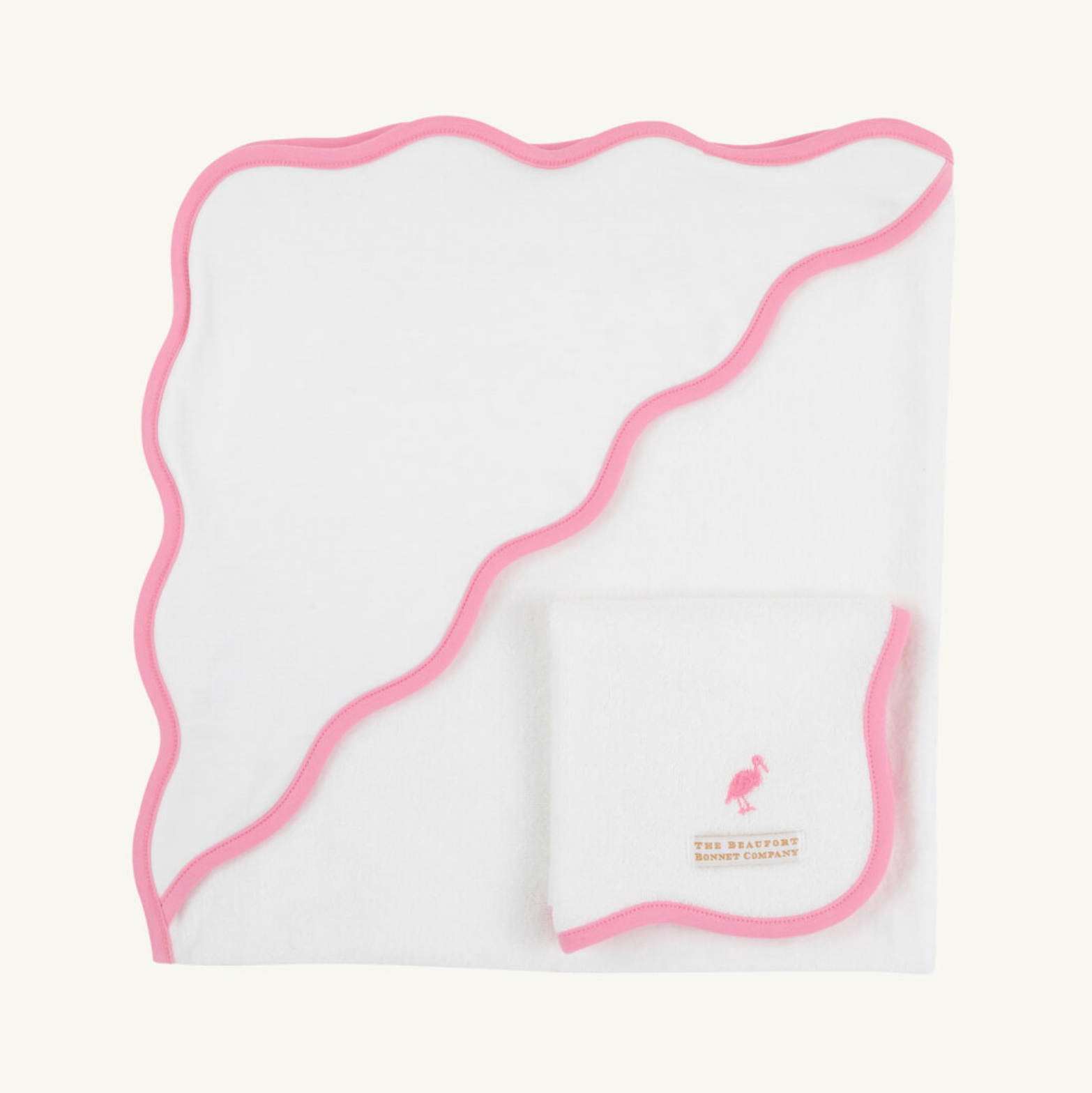 The Rub-A-Dub Gift Set Worth Ave White/Hamptons Hot Pink