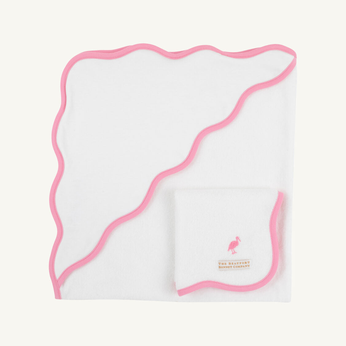 The Rub-A-Dub Gift Set Worth Ave White/Hamptons Hot Pink