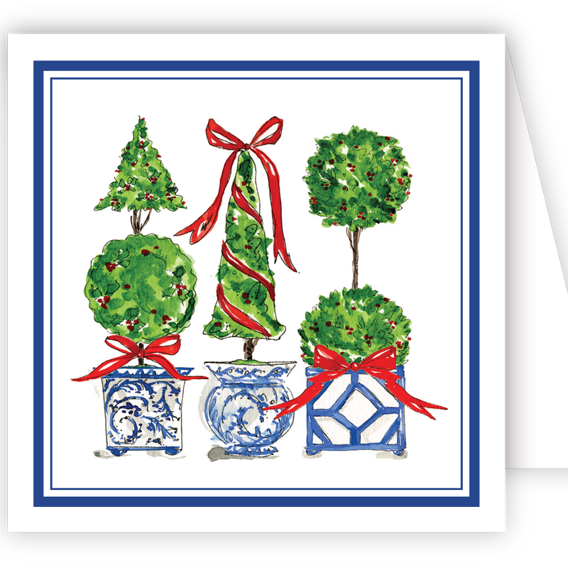 Topiary Trio Enclosure Card