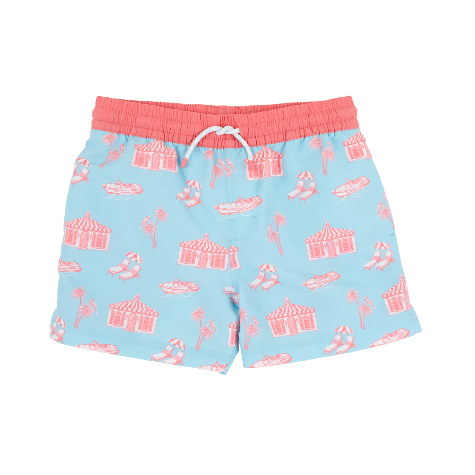 Tortola Swim Trunks Parrot Cay Canopy Parrot Cay Coral