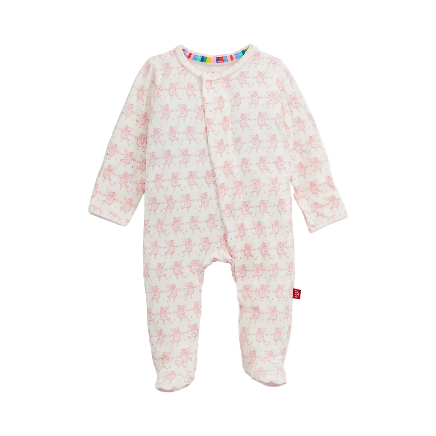 Trunkettes Pink Modal Footie