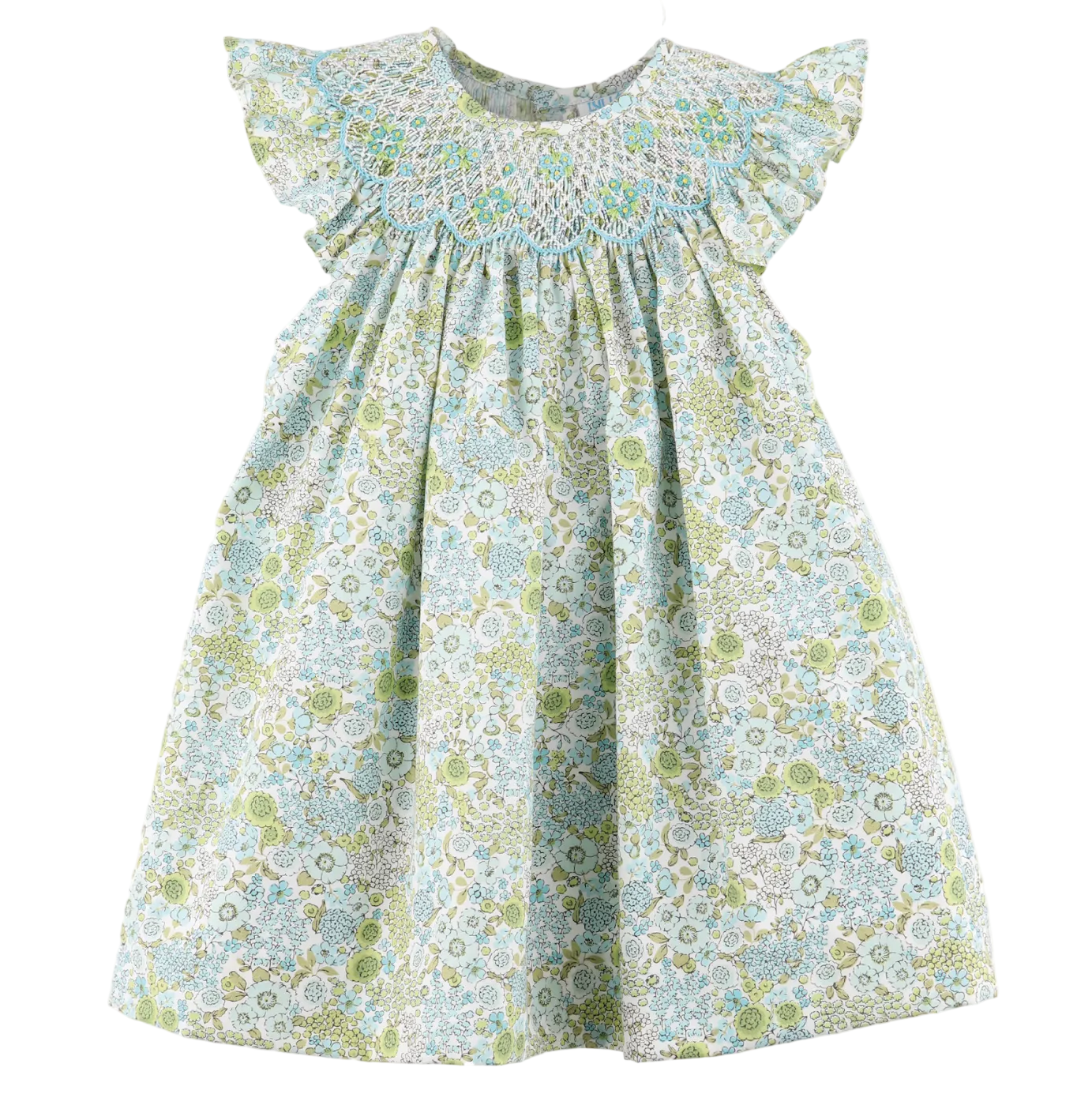 Turquoise Floral Bouquet Bishop