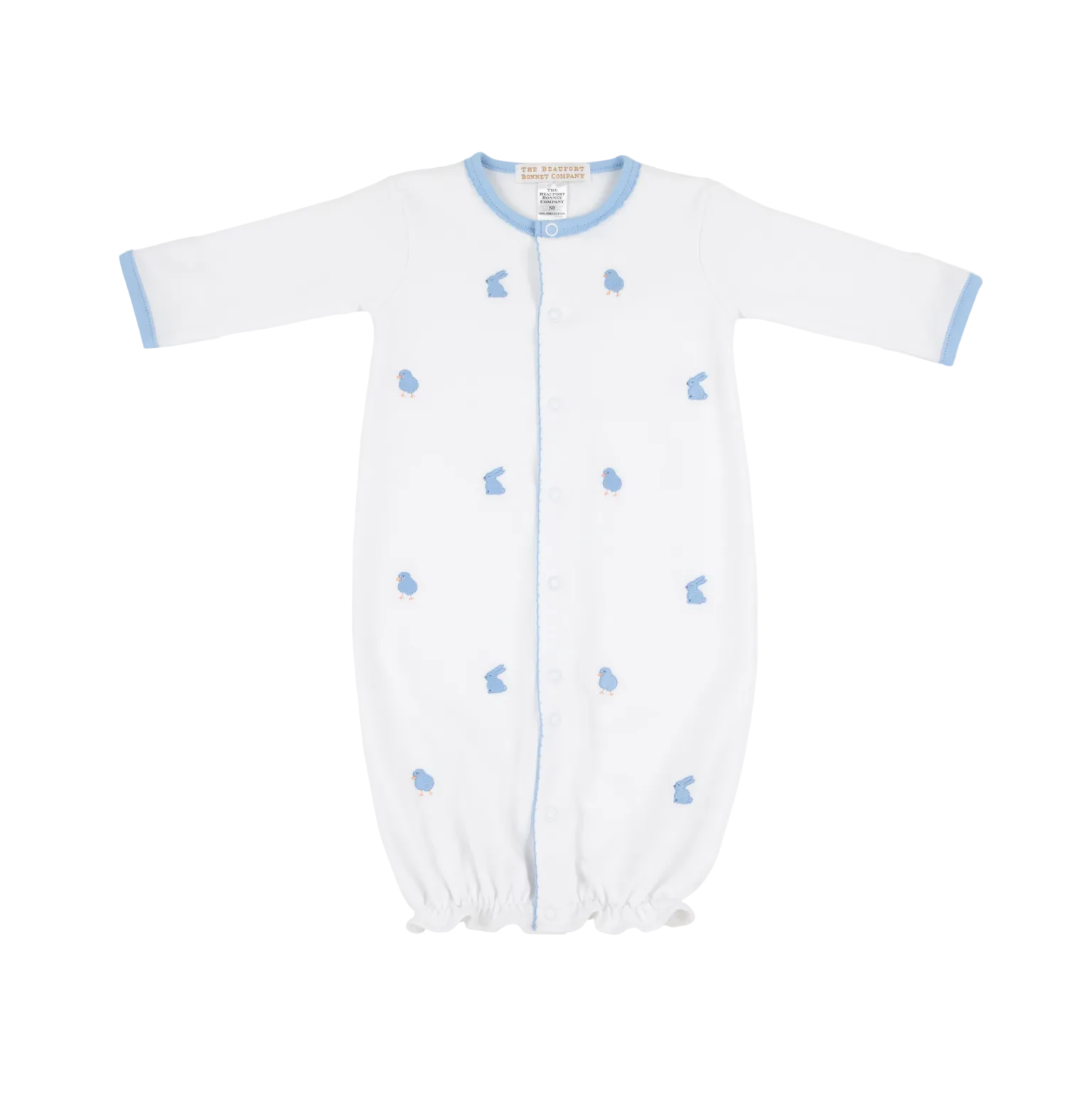 Twinkle Twinkle 2 in 1 gown Worth Ave White Beale Street Blue Easter