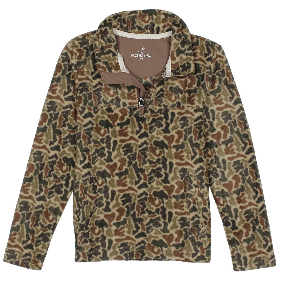 Sportsman Microfleece Pullover Vintage Camo