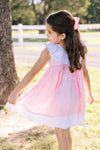 Pink Vivian Collar Dress