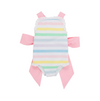 Wellington Wiggle Stripe/Pier Party Pink Sisi Sunsuit