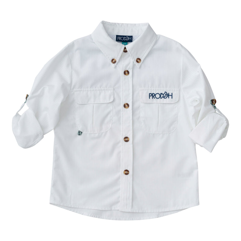 White Founders' Fishing Shirt