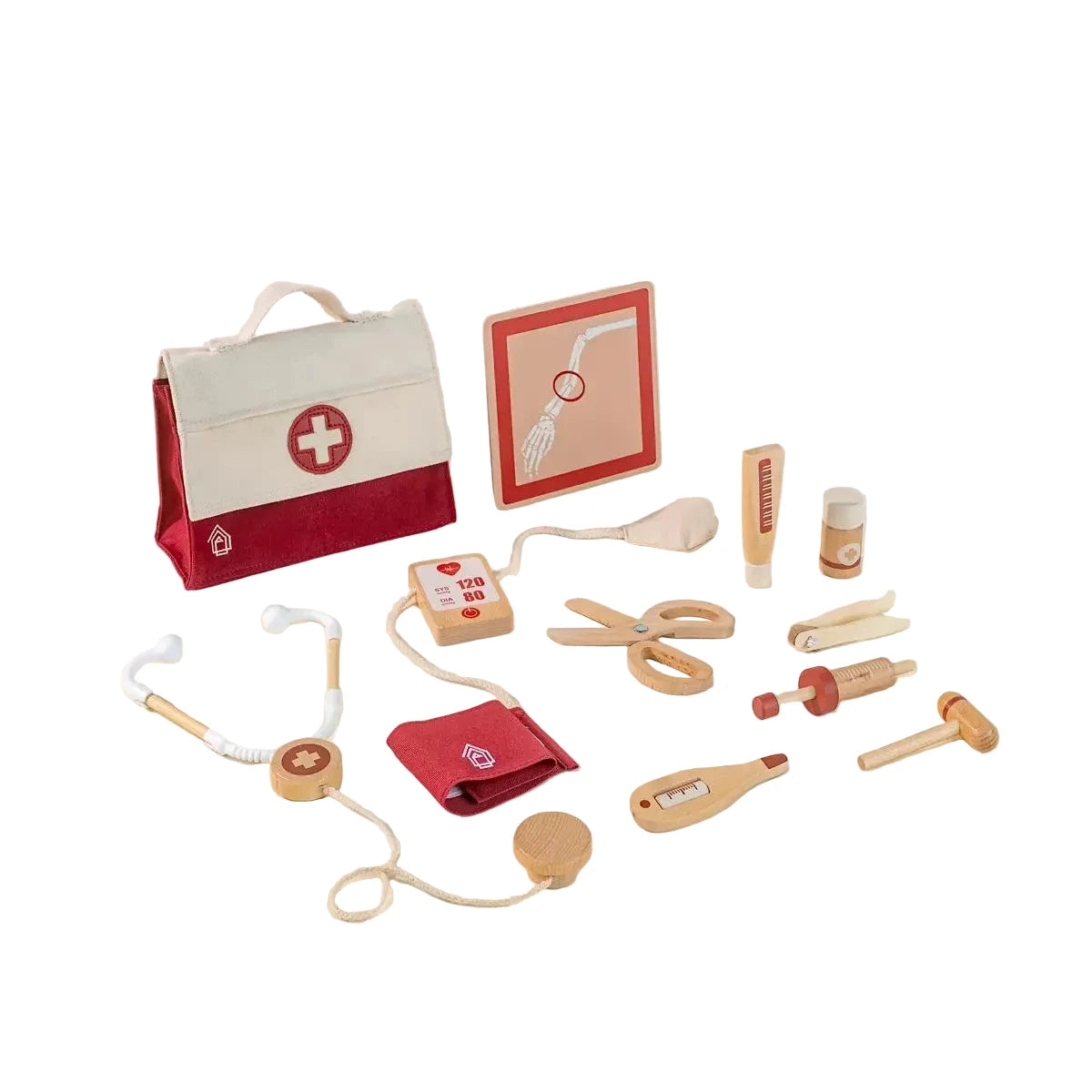 Wooden Doctor Playset