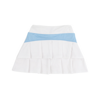 Prepletic Cindy Skort Worth Ave White/Beale Street Blue