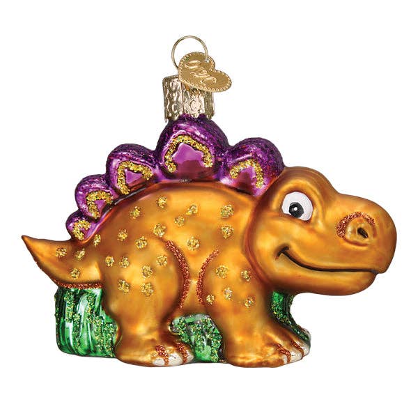 A-Roarable Stegosaurus Ornament