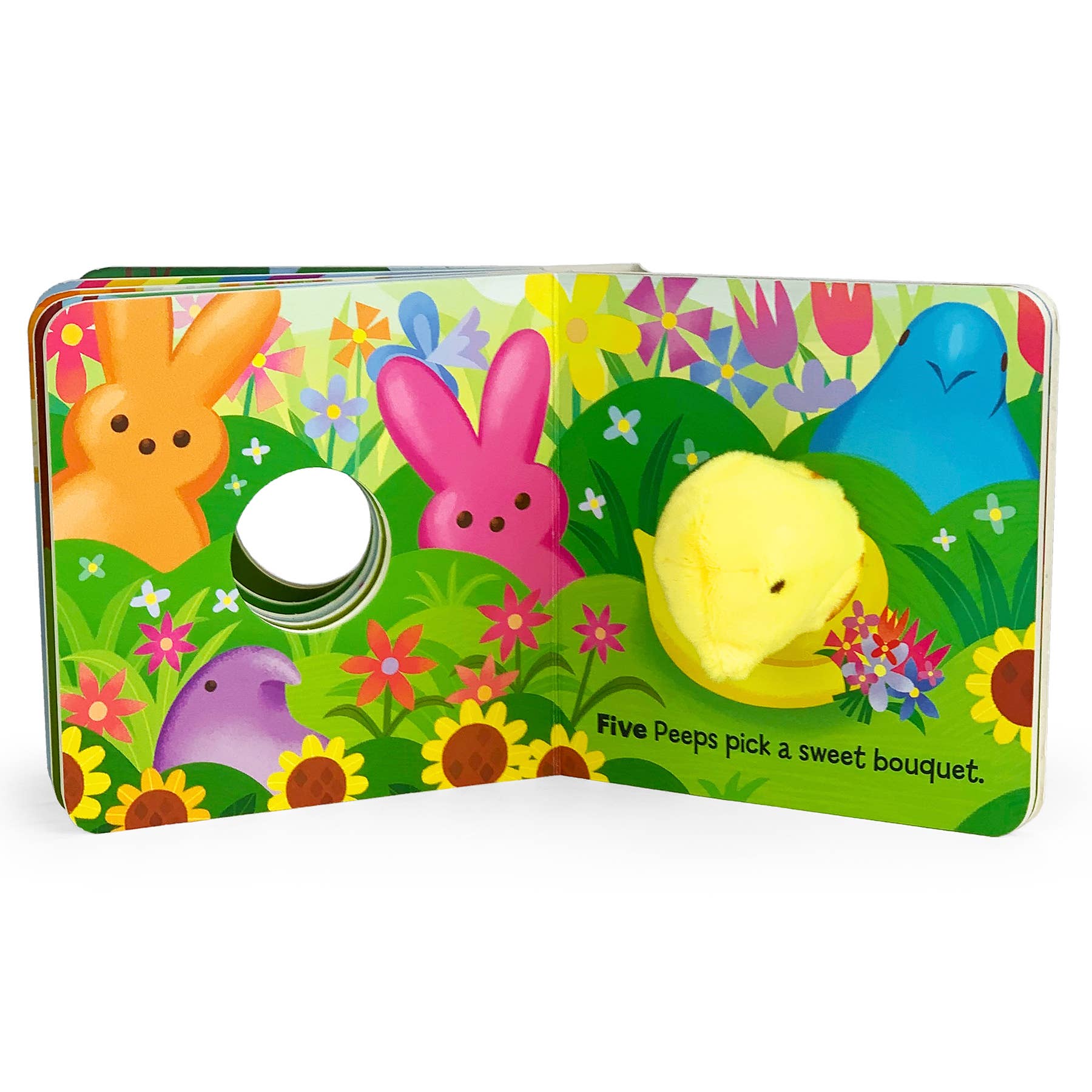 One, Two, PEEP! Finger Puppet Board Book