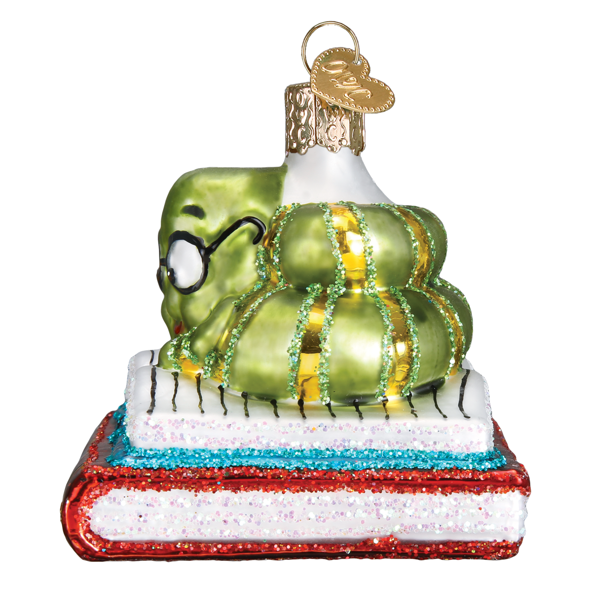 Bookworm Ornament