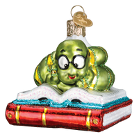 Bookworm Ornament