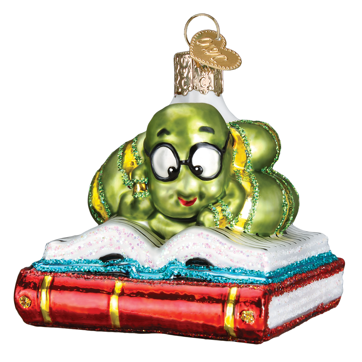 Bookworm Ornament