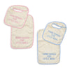 Thank Heaven Bib and Burp Cloth Set Assorted 2 Designs