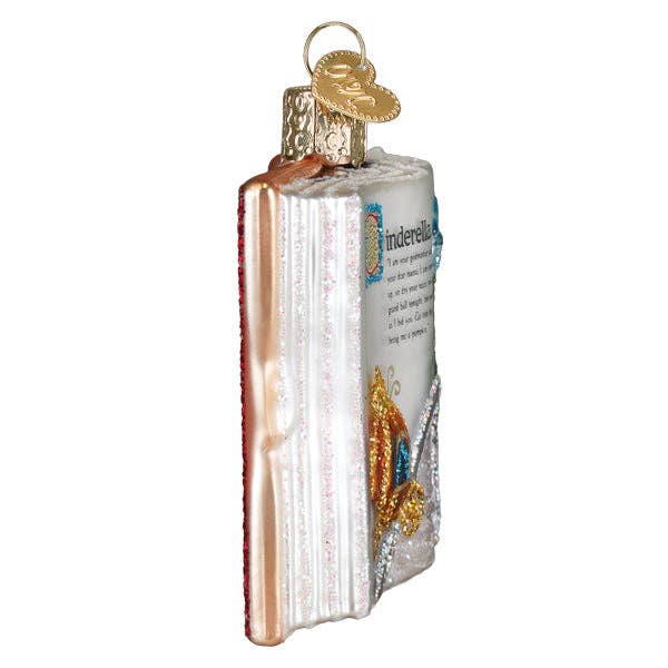 Cinderella Book Ornament