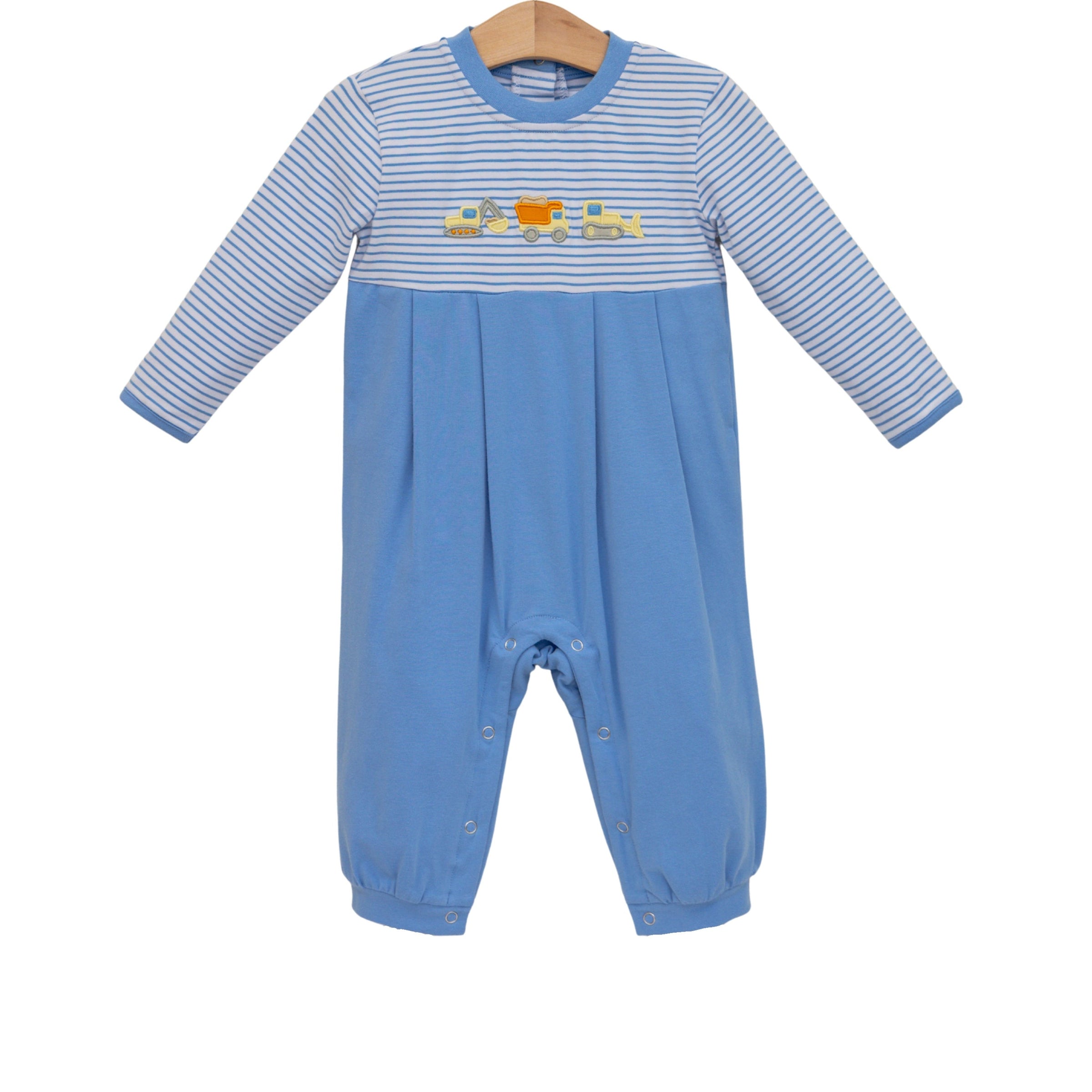 Construction Trucks Romper