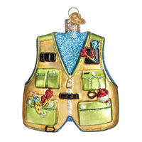 Fishing Vest Ornament
